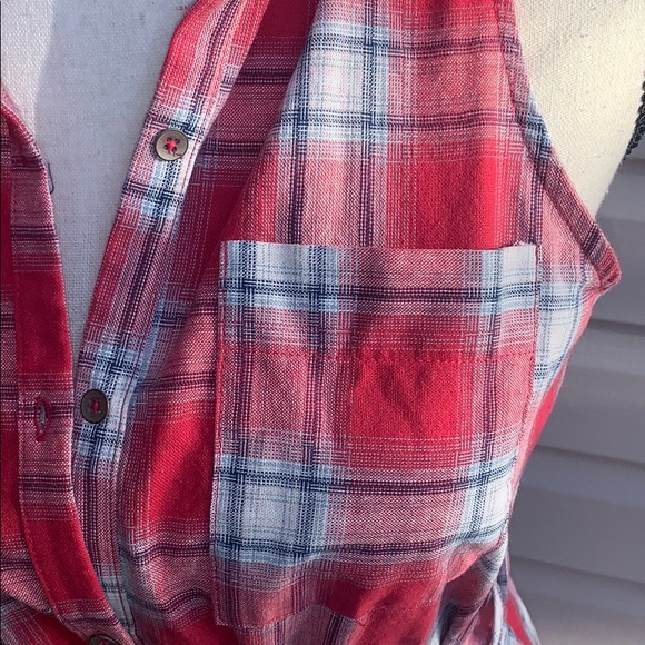 Plaid Sleeveless Dress XS - Picture 2 of 14